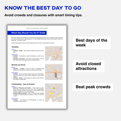 Paris Day Trips Guide 2026