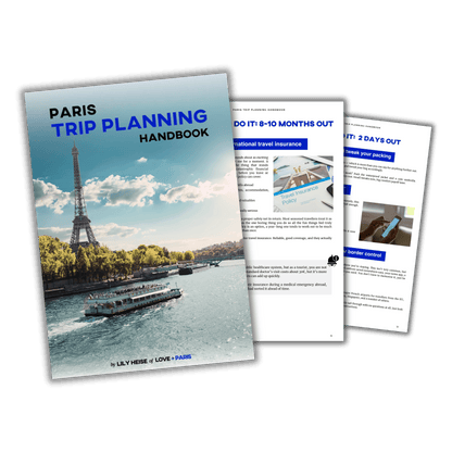 Paris Trip Planning Handbook
