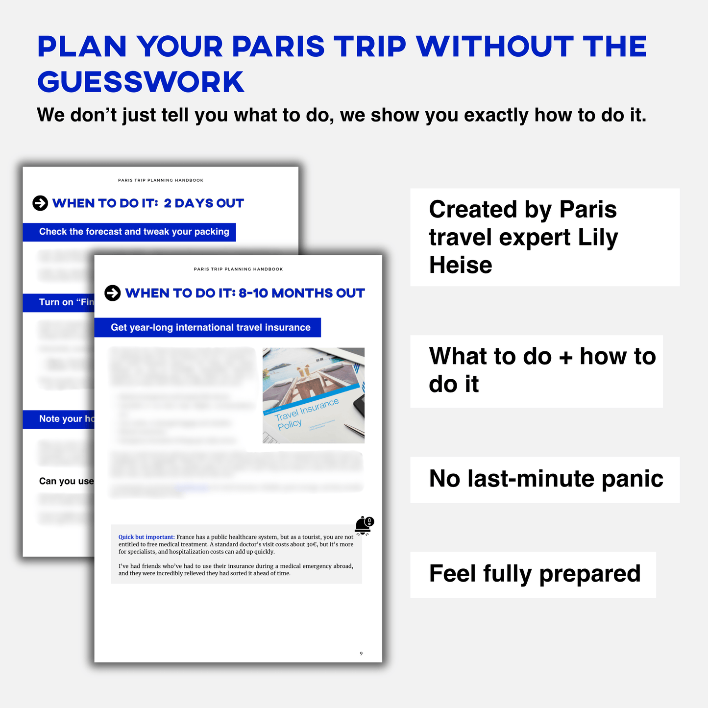 Paris Trip Planning Handbook