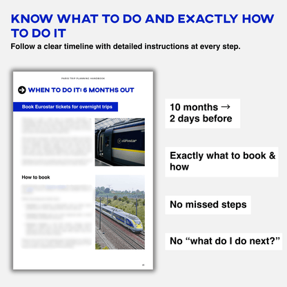 Paris Trip Planning Handbook