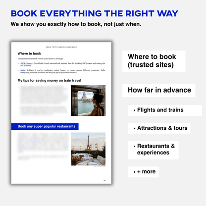 Paris Trip Planning Handbook